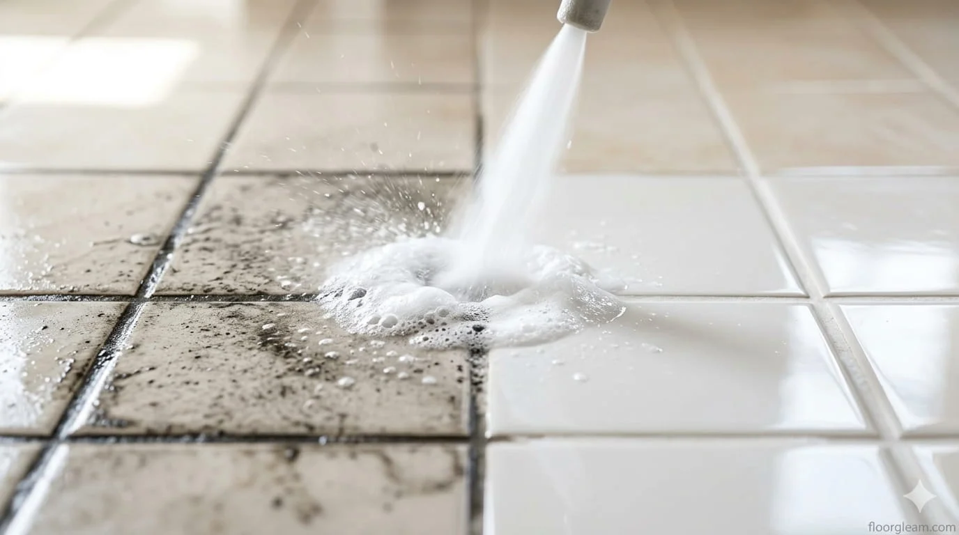 Dirty Grout Lines - Brighten Tiles Without Endless Scrubbing